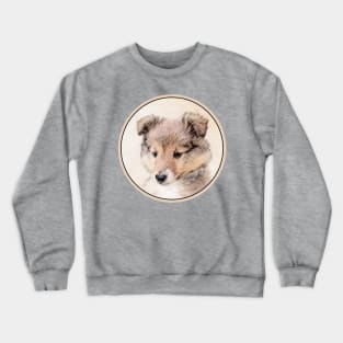 Shetland Sheepdog Puppy Crewneck Sweatshirt